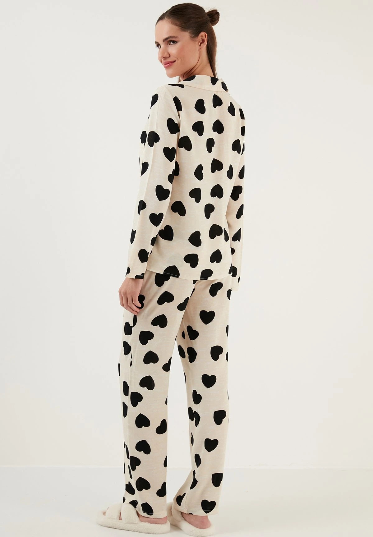 LELA Set - Pyjama - Beige - Afbeelding 2