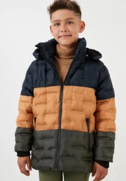 LELA Regular Fit - Winterjas - D Blue/Snuff/D Khaki