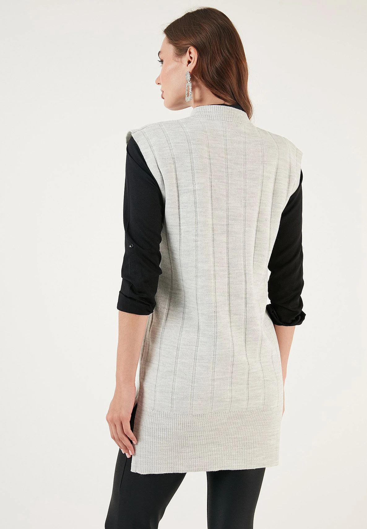 LELA Regular Fit - T-Shirt Basic - Snow Grey - Afbeelding 2