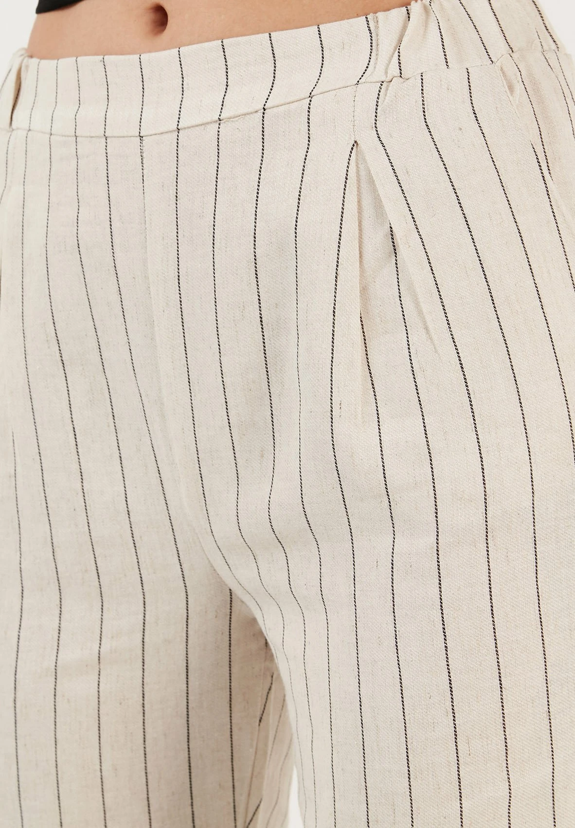 LELA Slim Fit - Broek - Ecru - Afbeelding 4