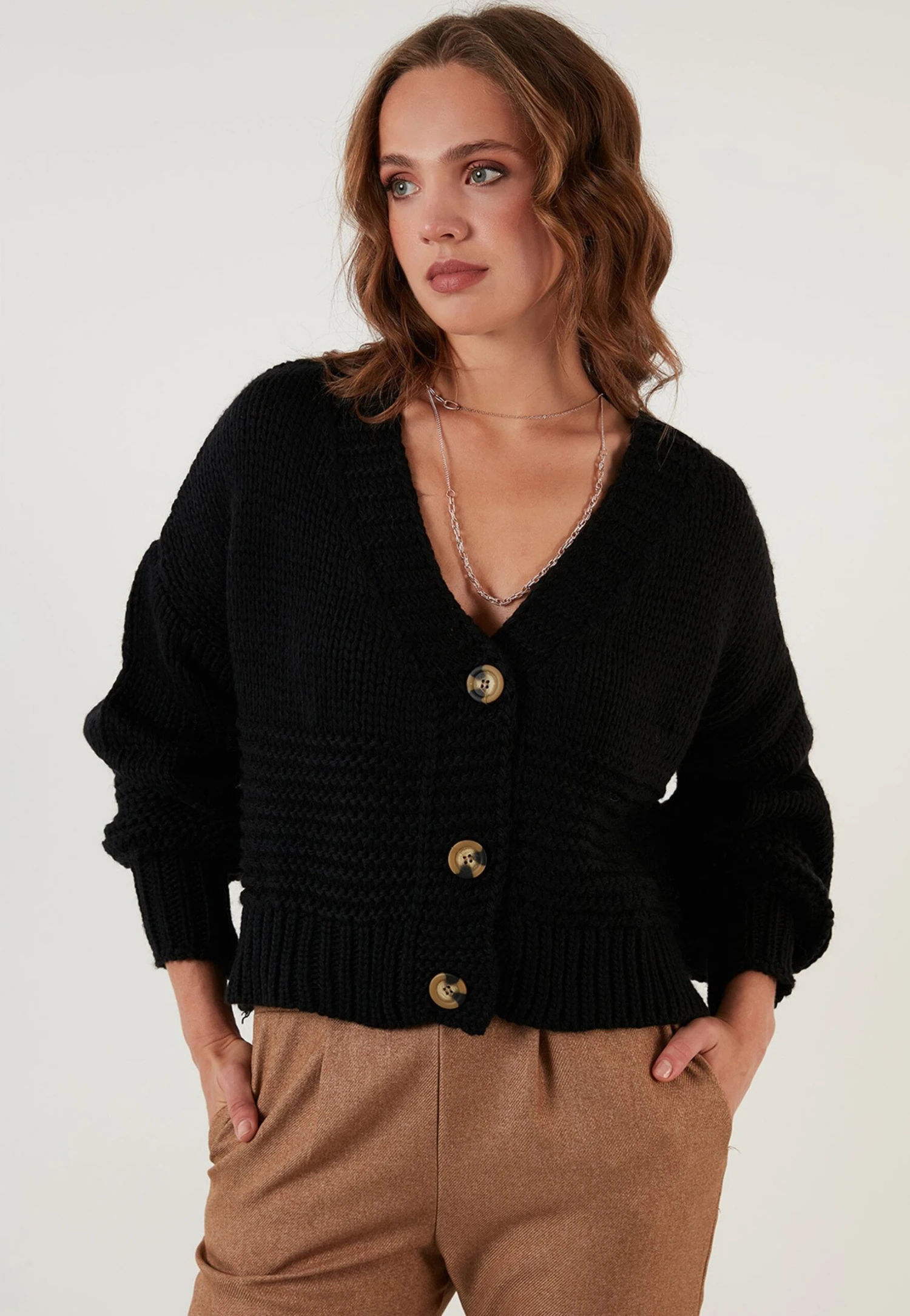 LELA Regular Fit - Vest - Black - Afbeelding 5