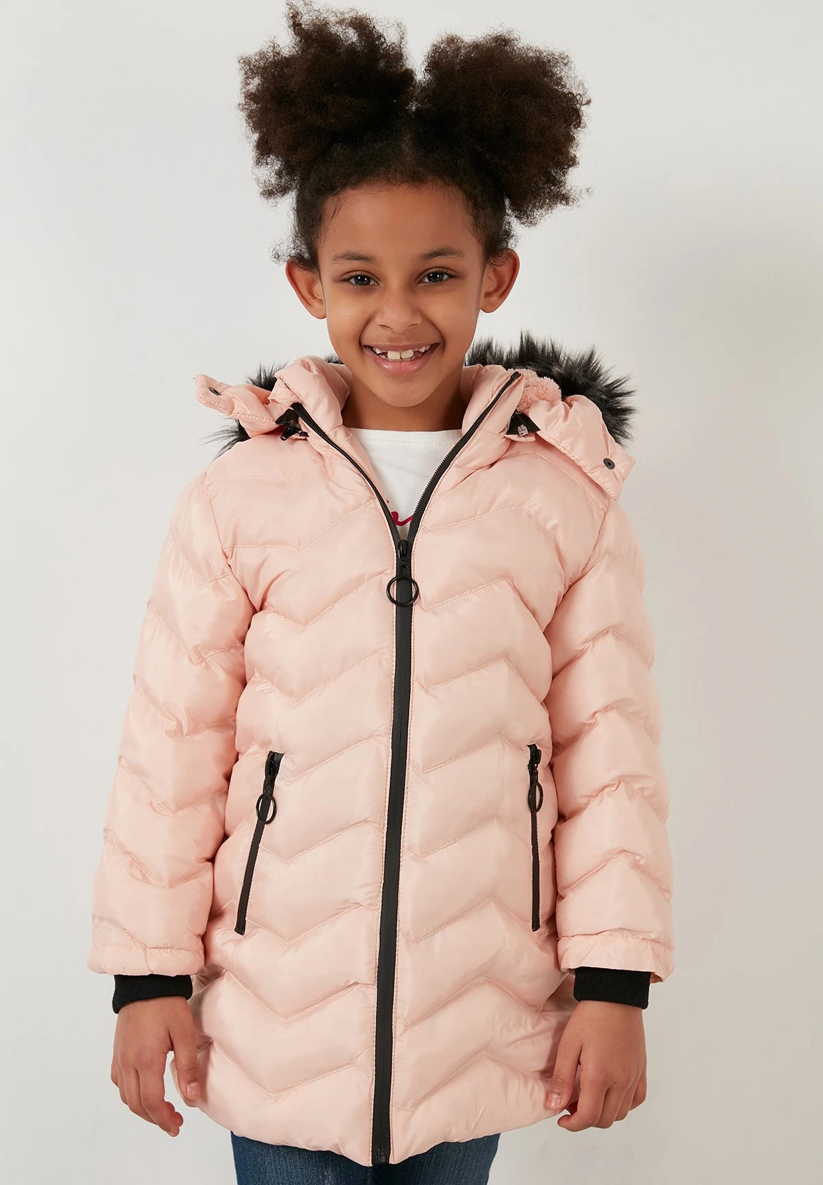 LELA Regular Fit - Winterjas - Powder Pink - Afbeelding 2