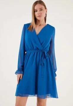 LELA Mini- Jurk - Blue