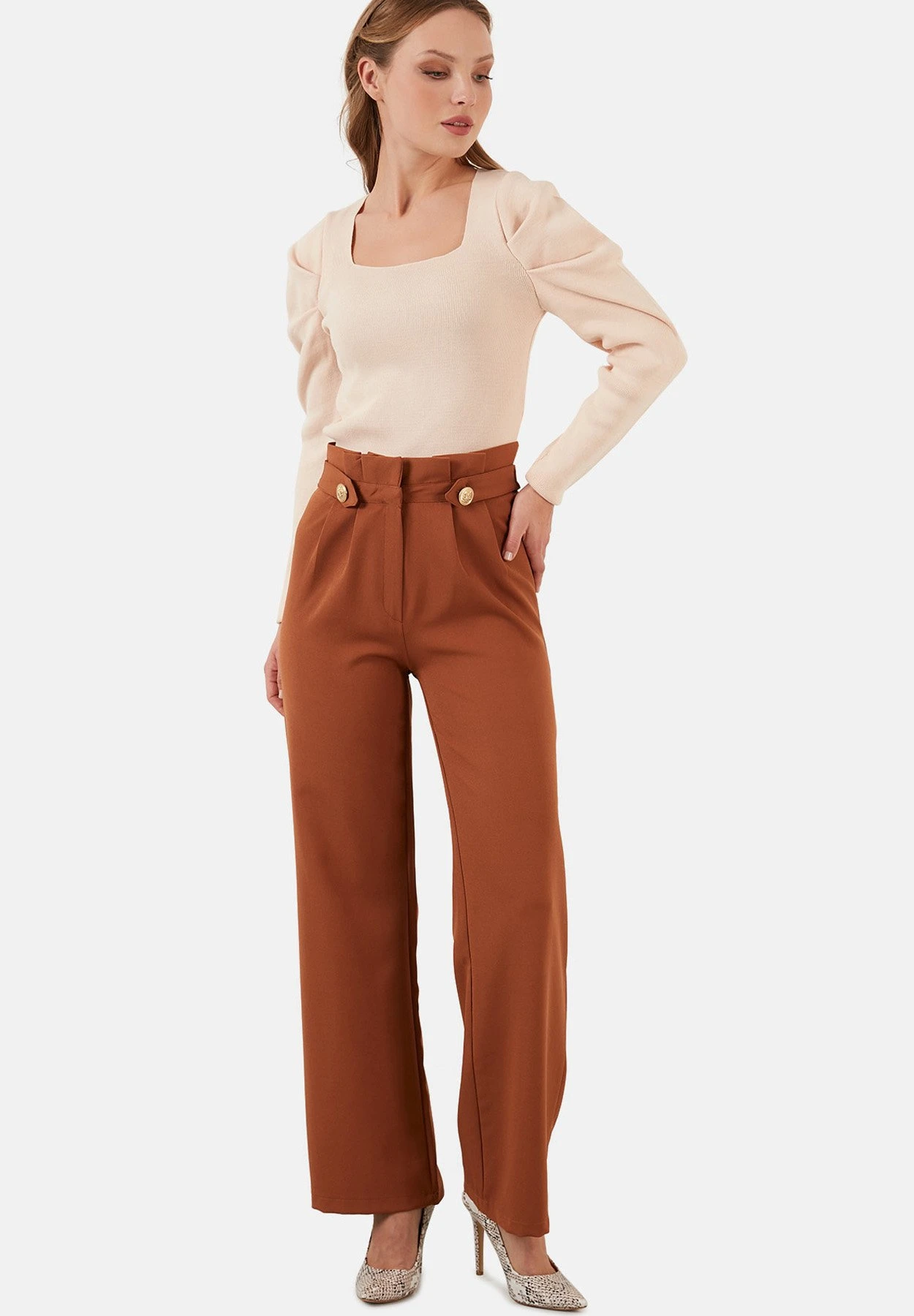 LELA Regular Fit - Broek - Snuff - Afbeelding 2