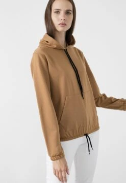 LELA Slim Fit - Hoodie - Biscuit Color