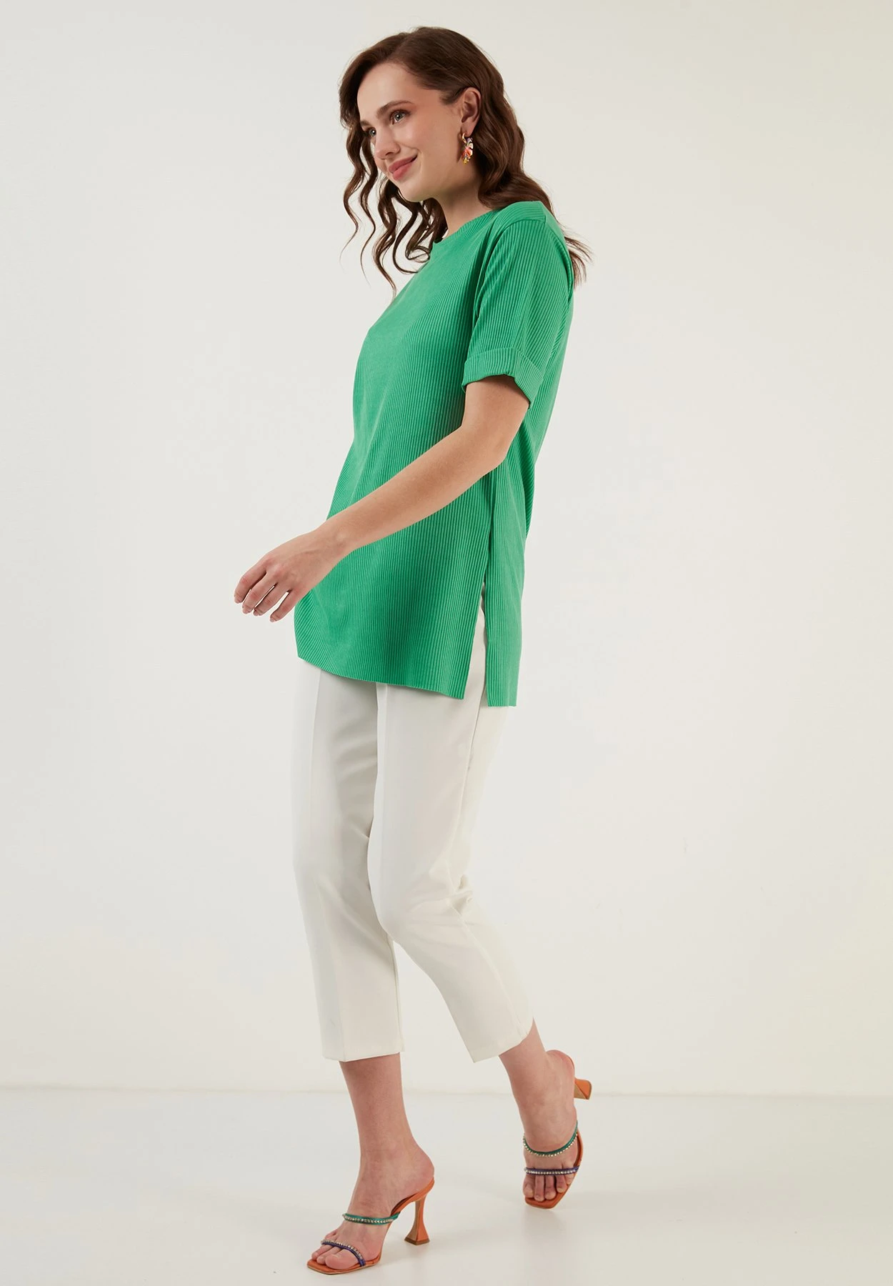 LELA Slim Fit - Blouse - Benetton Color - Afbeelding 6