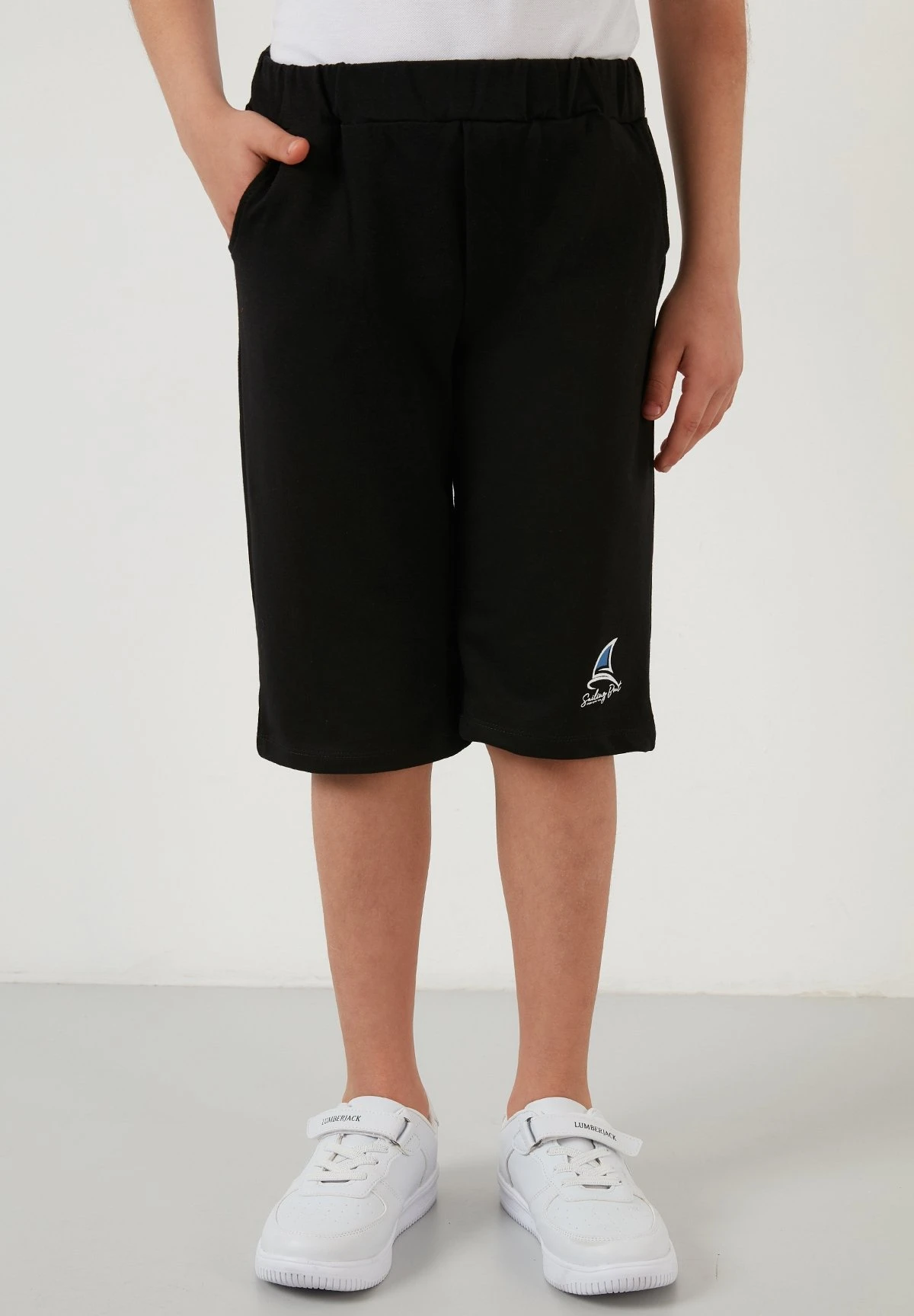 LELA Regular Fit - Shorts - White - Afbeelding 5