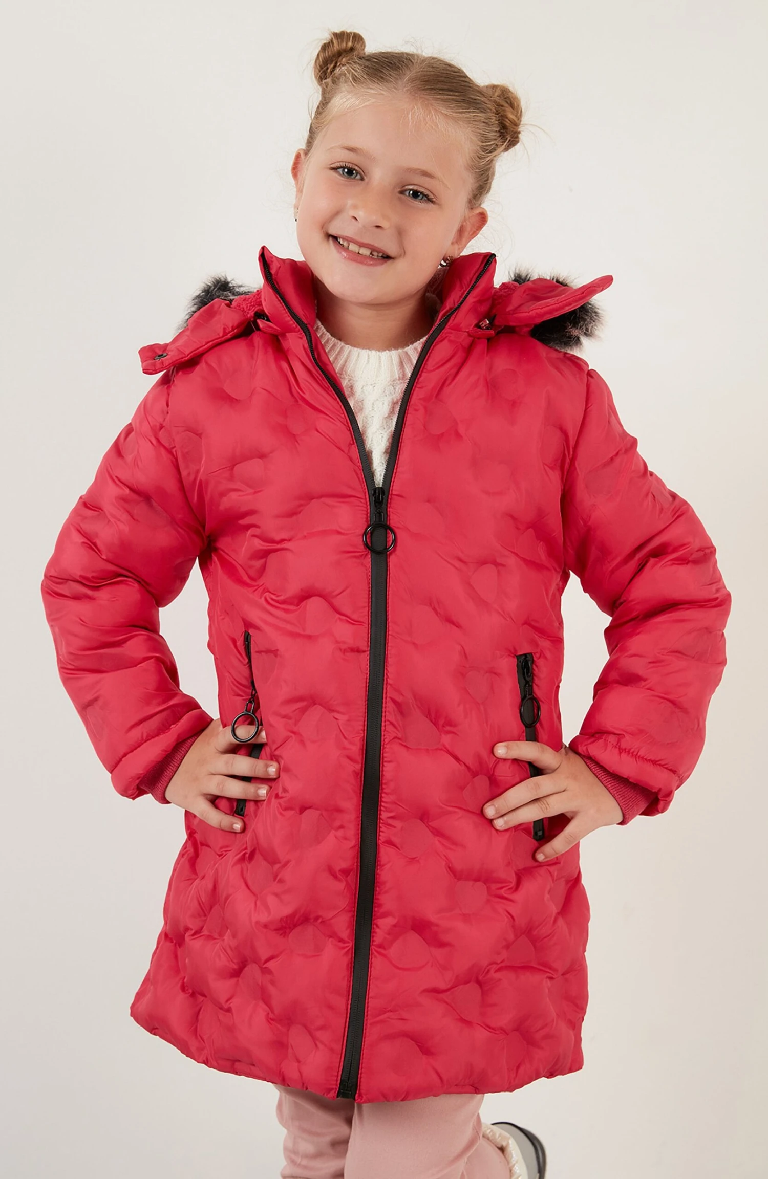 LELA Regular Fit - Winterjas - Fuchsia - Afbeelding 4