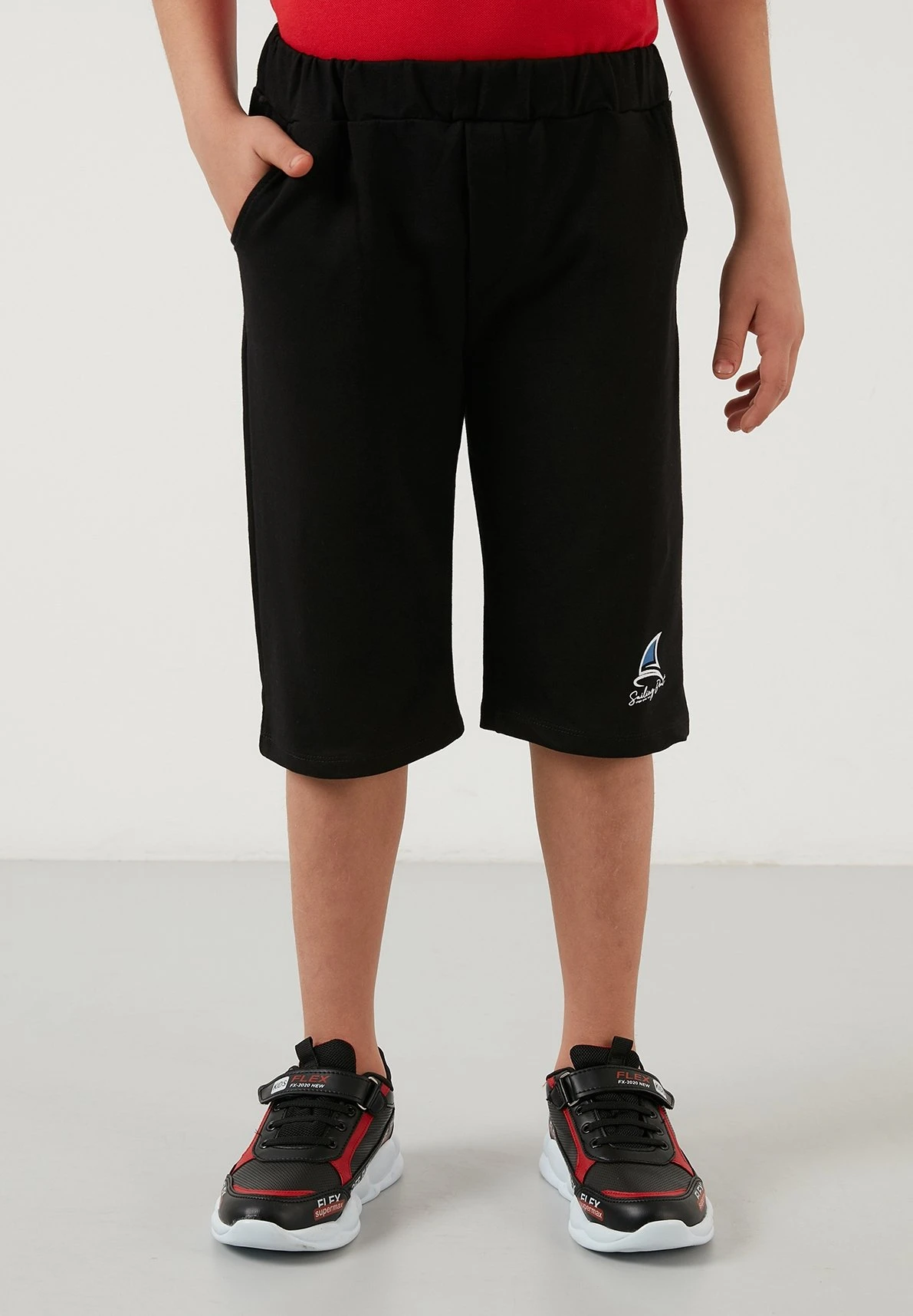 LELA Regular Fit - Shorts - Red - Afbeelding 5