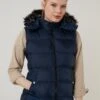 LELA Slim Fit - Bodywarmer - Navy Blue