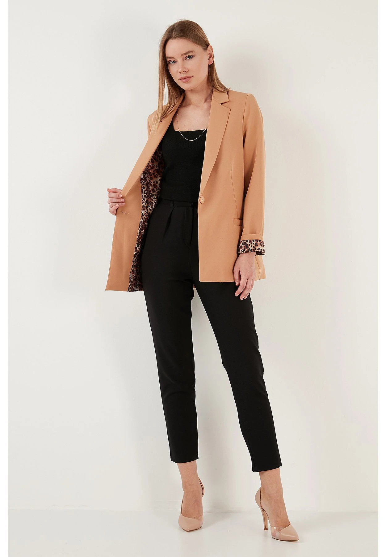 LELA Regular Fit - Blazer - Camel - Afbeelding 2