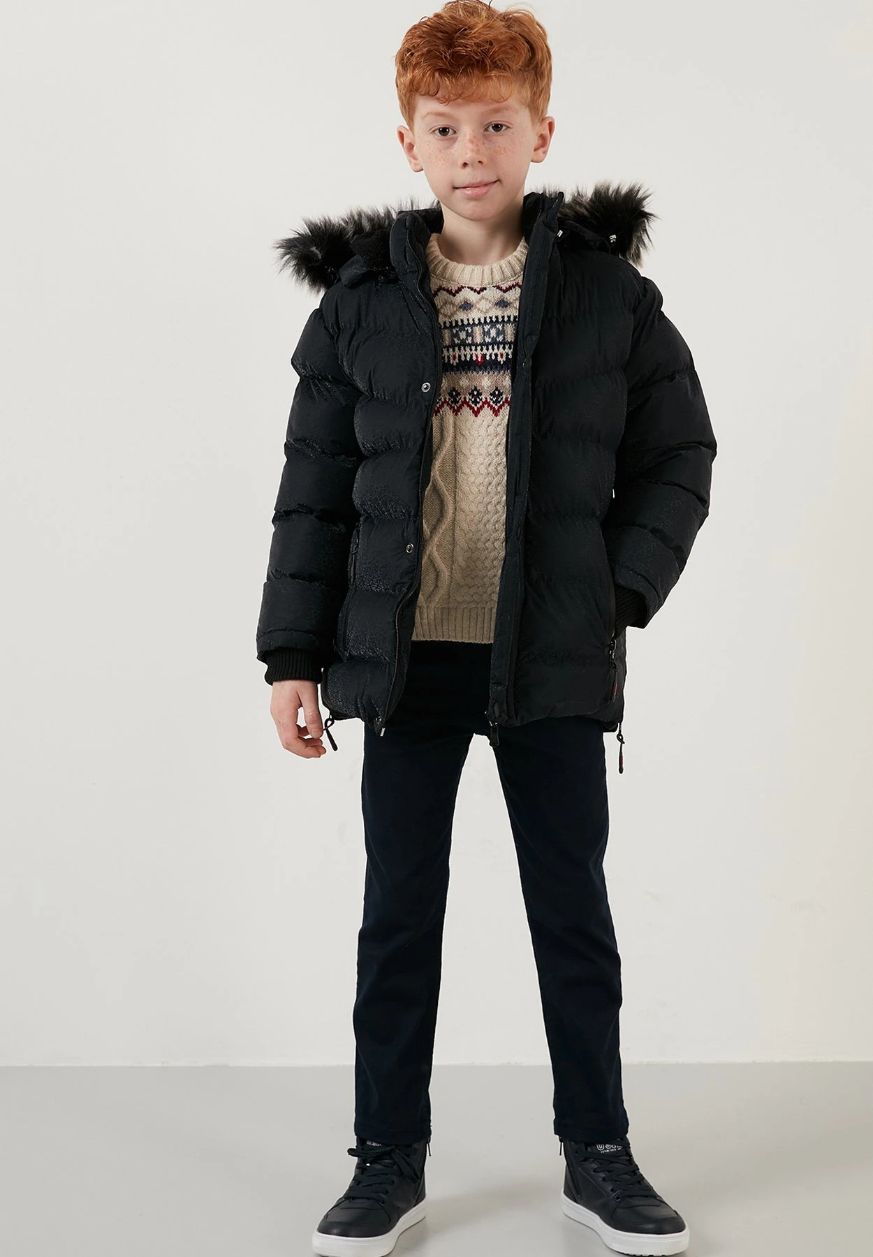 LELA Regular Fit - Winterjas - Dark Blue