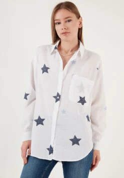 LELA Loose Fit - Overhemdblouse - Dark Blue