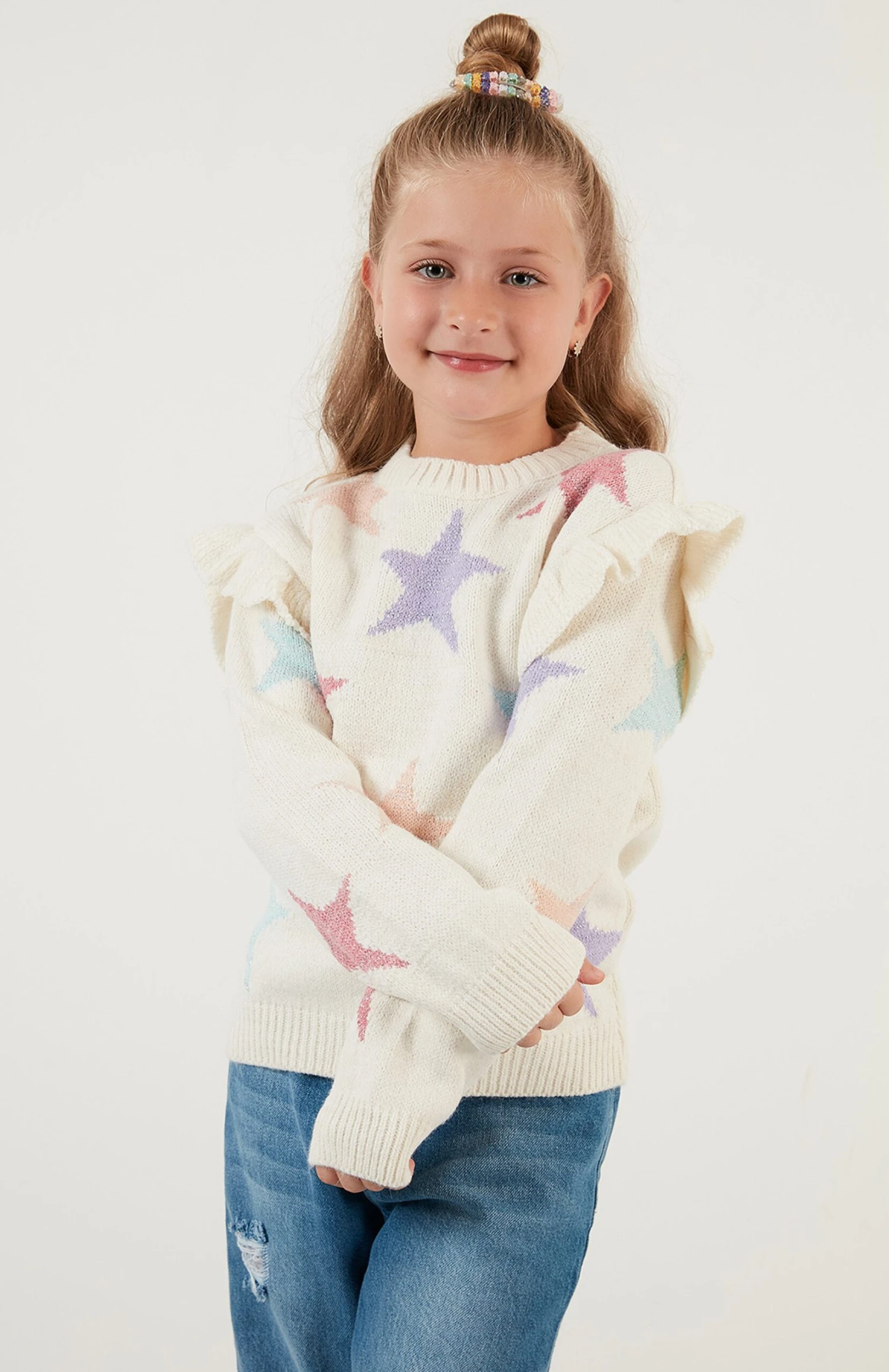 LELA Regular Fit - Trui - Ecru - Afbeelding 3