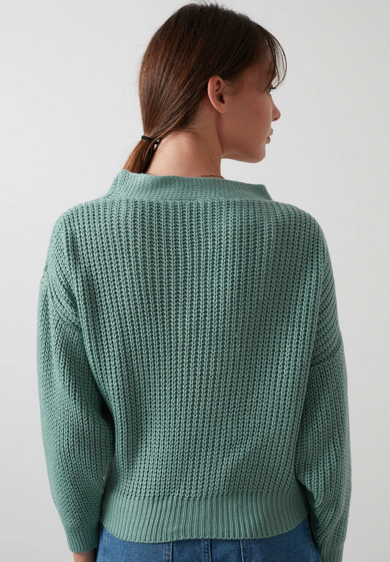 LELA Regular Fit - Trui - Sea Green - Afbeelding 2