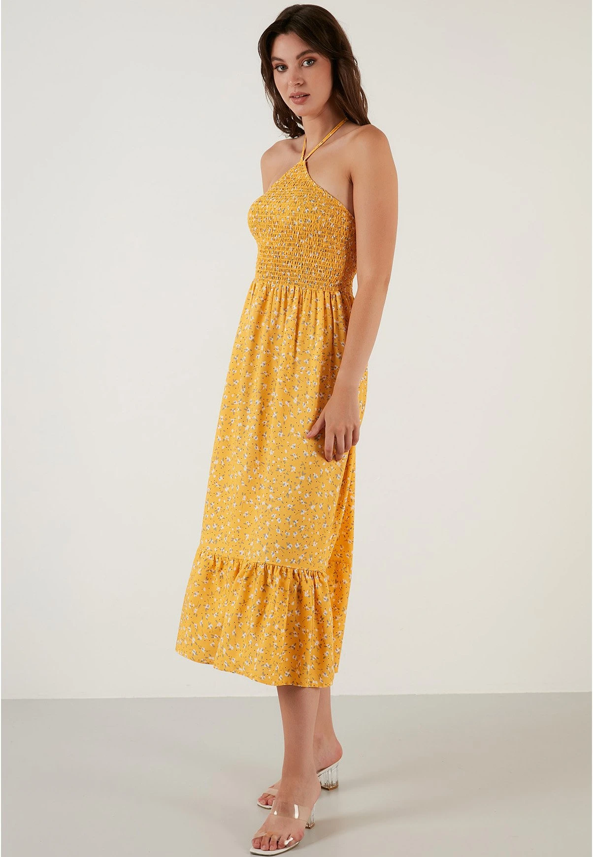 LELA Regular Fit - Jurk - Yellow - Afbeelding 2