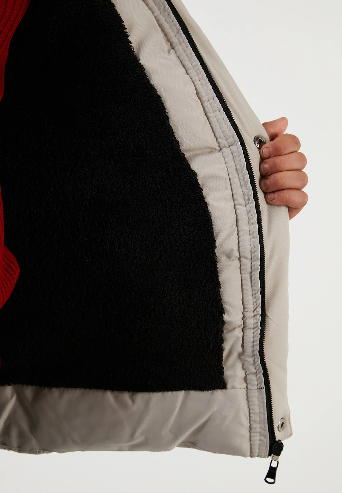 LELA Regular Fit - Winterjas - Stone Colored - Afbeelding 3