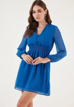 LELA Regular Fit - Jurk - Blue