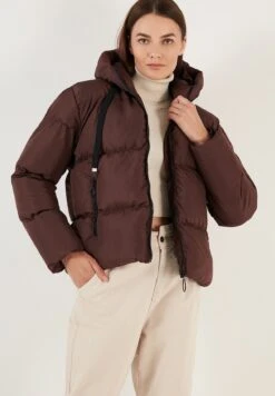 LELA Regular Fit - Winterjas - Brown