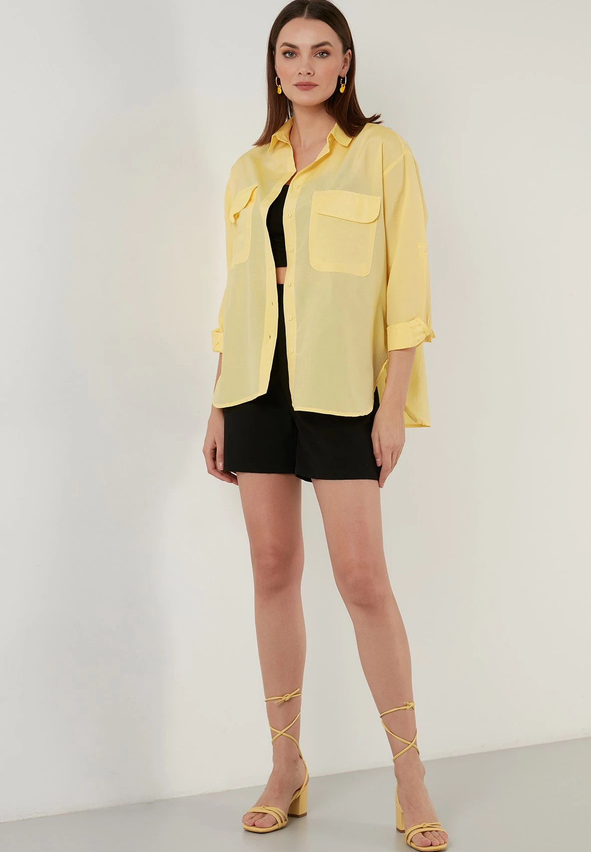 LELA Loose Fit - Overhemdblouse - Yellow - Afbeelding 4