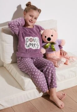 LELA Regular Fit Set - Pyjama - Lilac