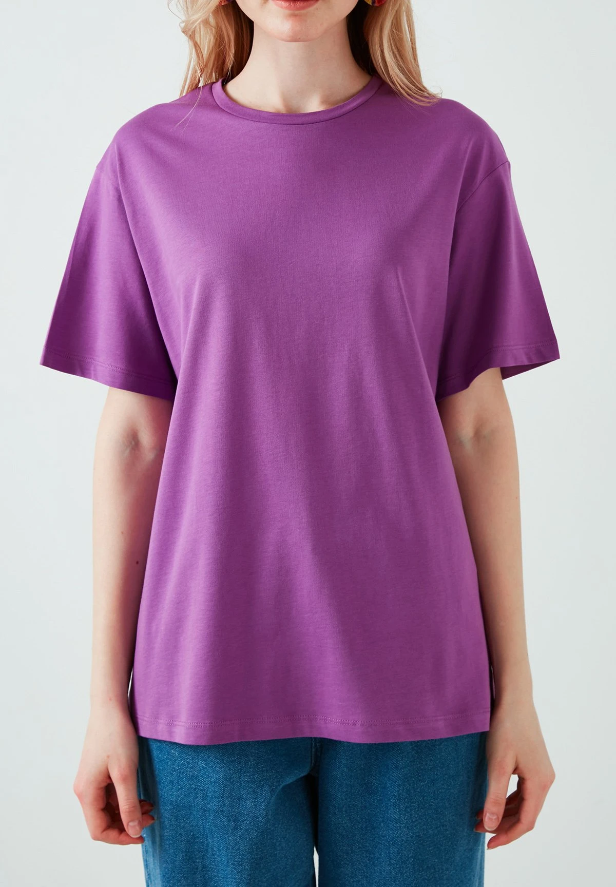 LELA T-Shirt Print - Purple - Afbeelding 3