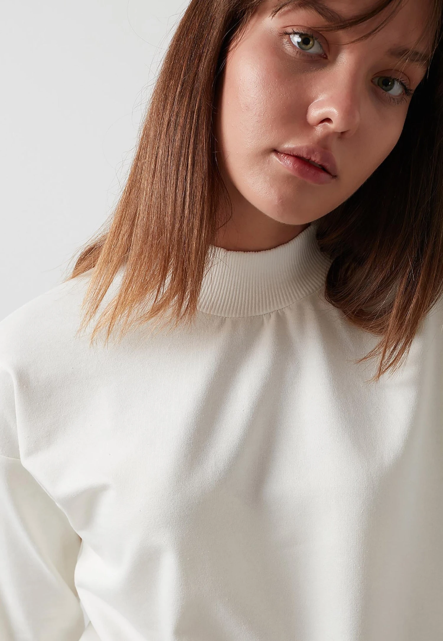 LELA Regular Fit - Sweater - Ecru - Afbeelding 3