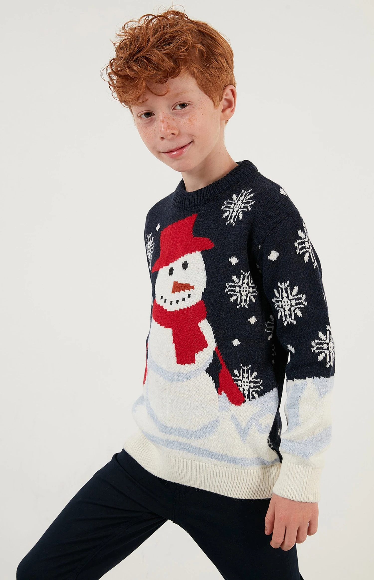 LELA Regular Fit - Trui - Dark Blue - Afbeelding 3