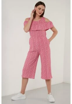 LELA Slim Fit - Jumpsuit - Fuchsia