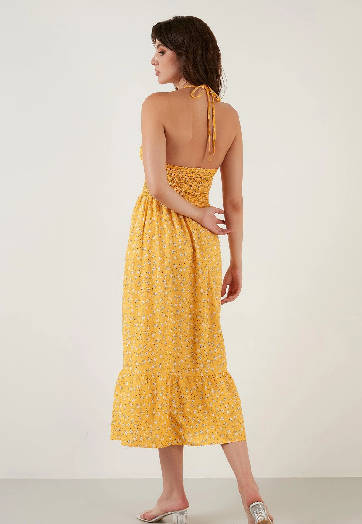 LELA Regular Fit - Jurk - Yellow - Afbeelding 3