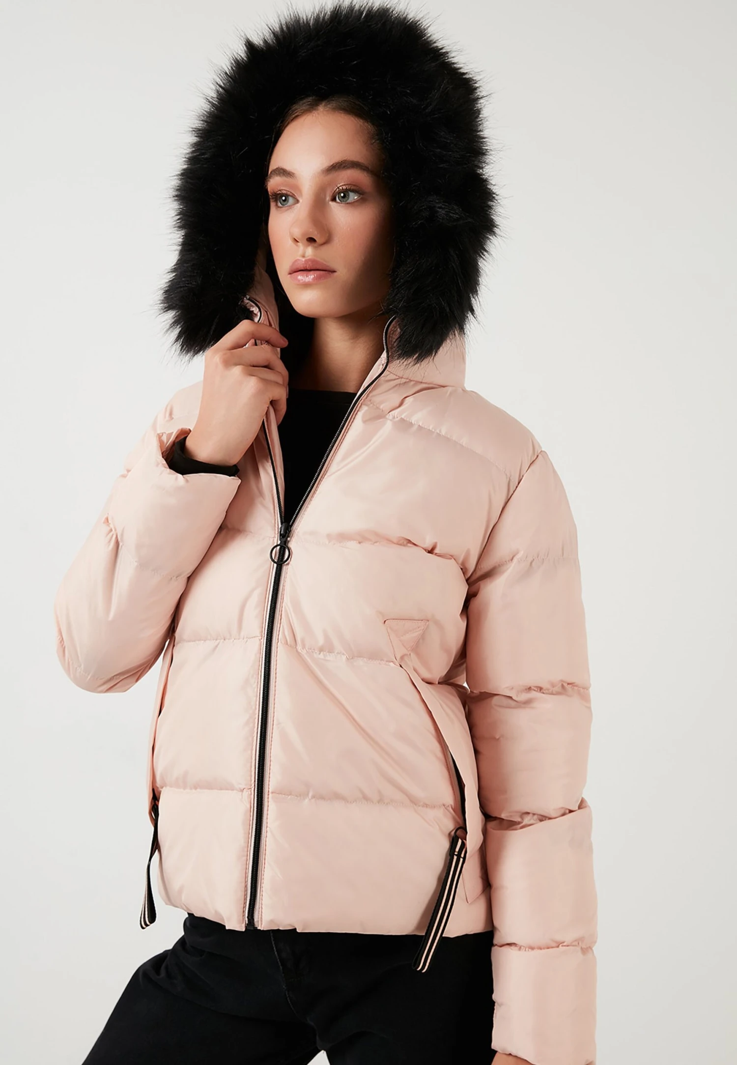 LELA Regular Fit - Winterjas - Powder Pink - Afbeelding 4
