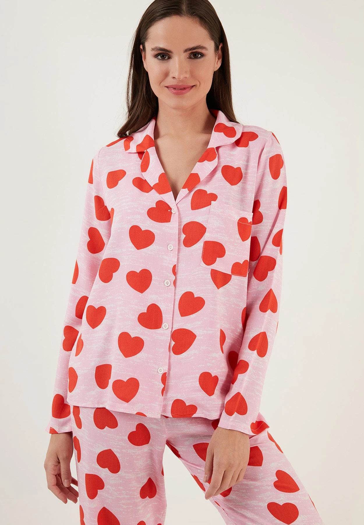 LELA Set - Pyjama - Pink - Afbeelding 3