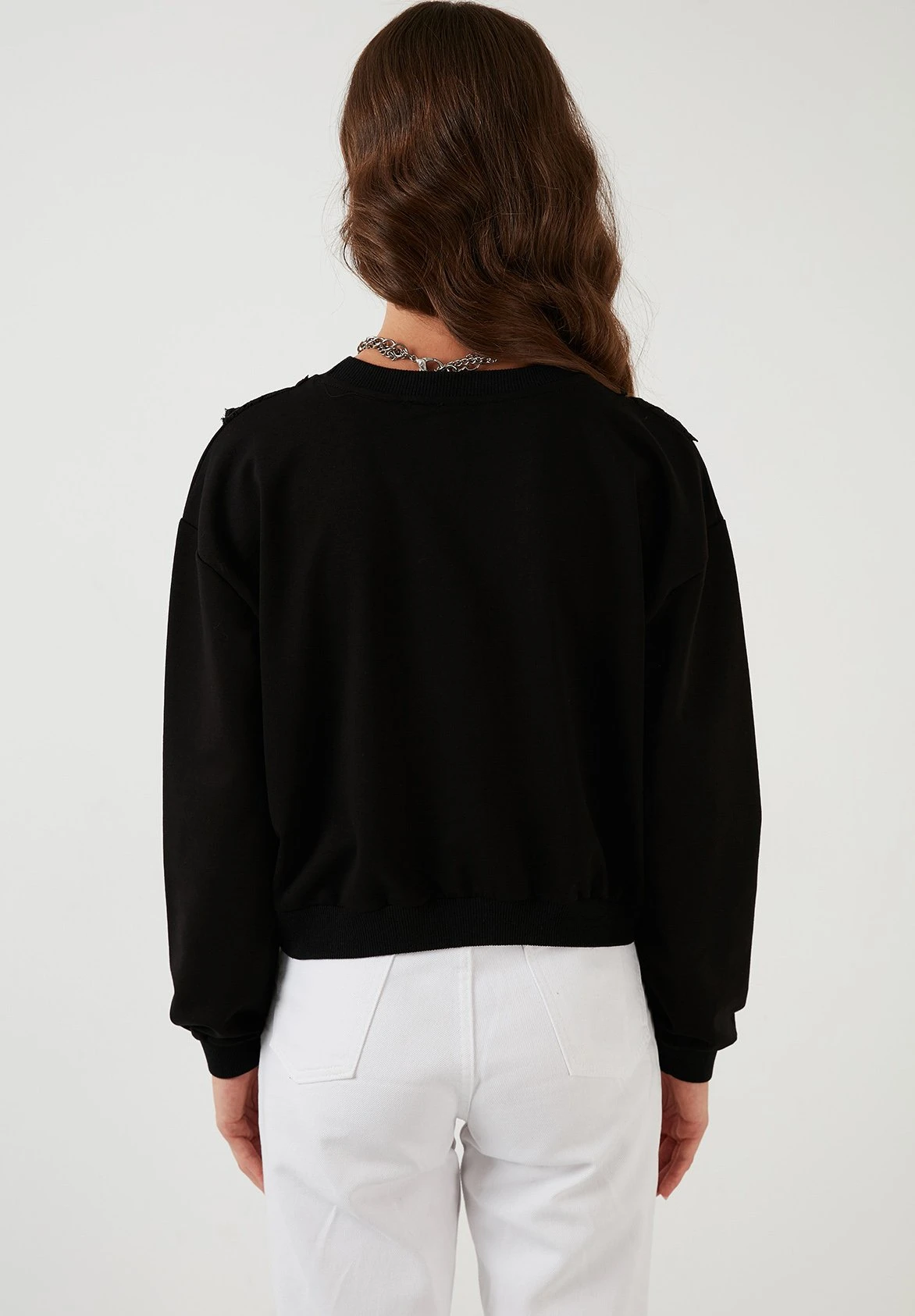 LELA Regular Fit - Sweater - Black - Afbeelding 2