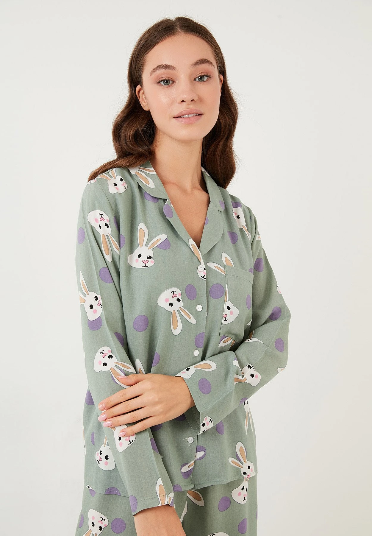 LELA Set - Pyjama - Green - Afbeelding 3