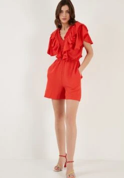 LELA Regular Fit - Jumpsuit - Red