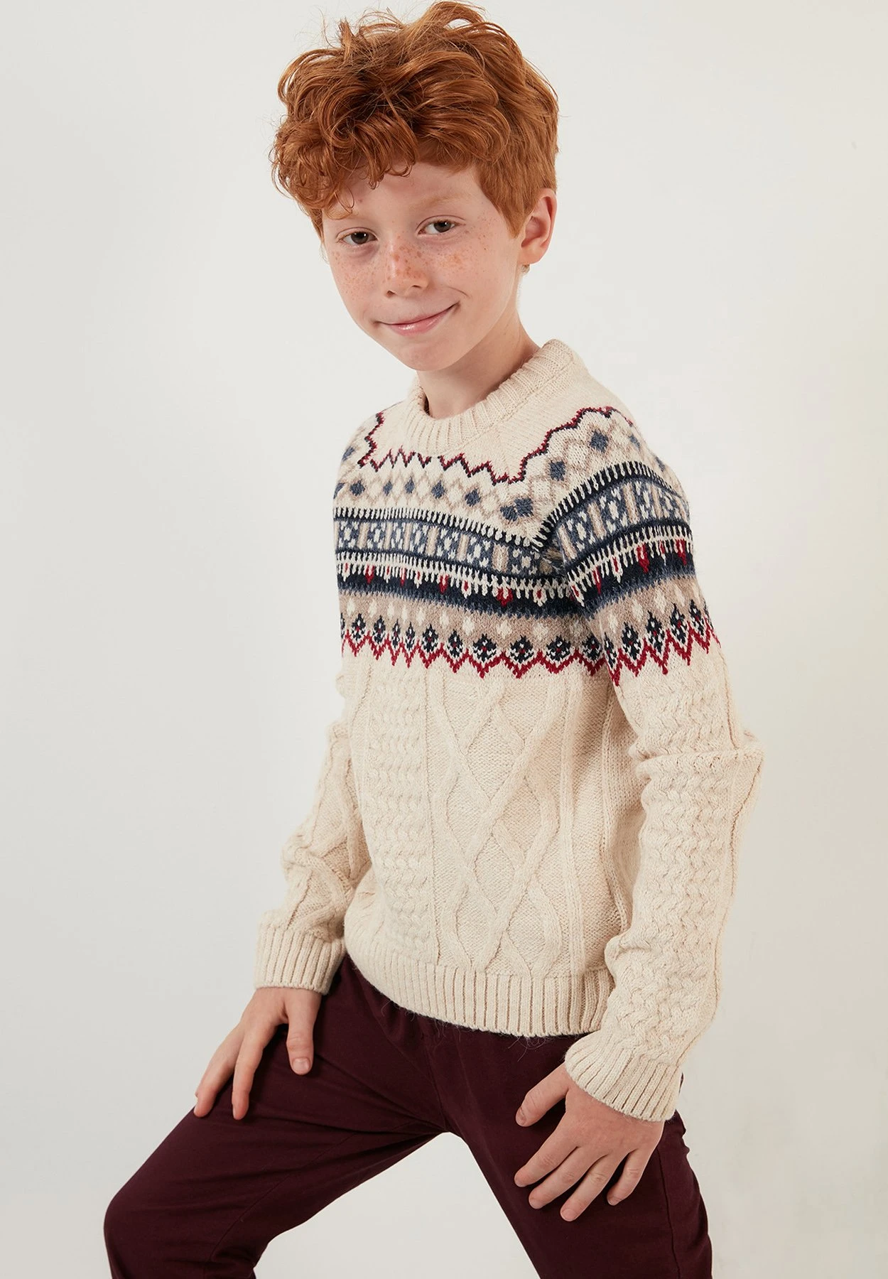 LELA Regular Fit - Trui - Beige - Afbeelding 5