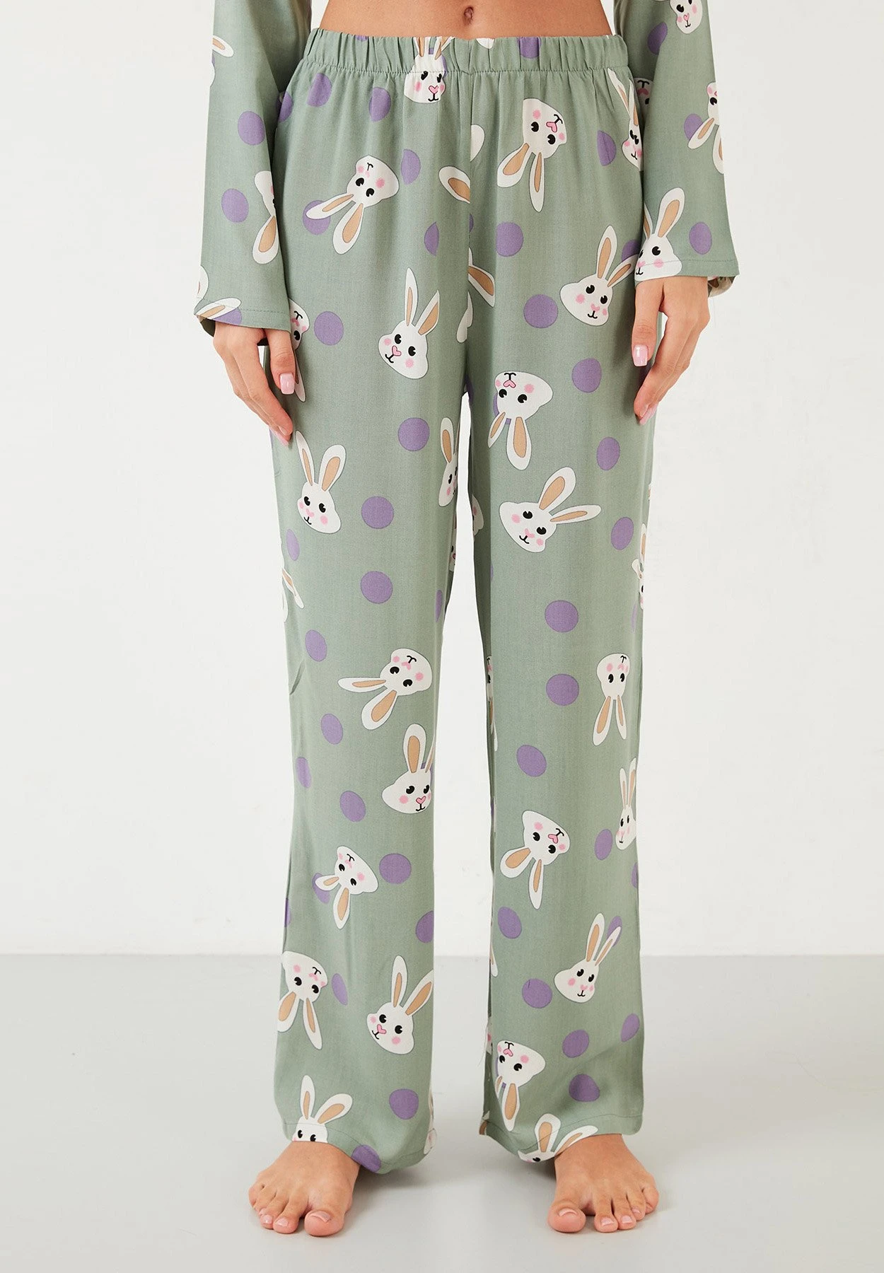 LELA Set - Pyjama - Green - Afbeelding 4