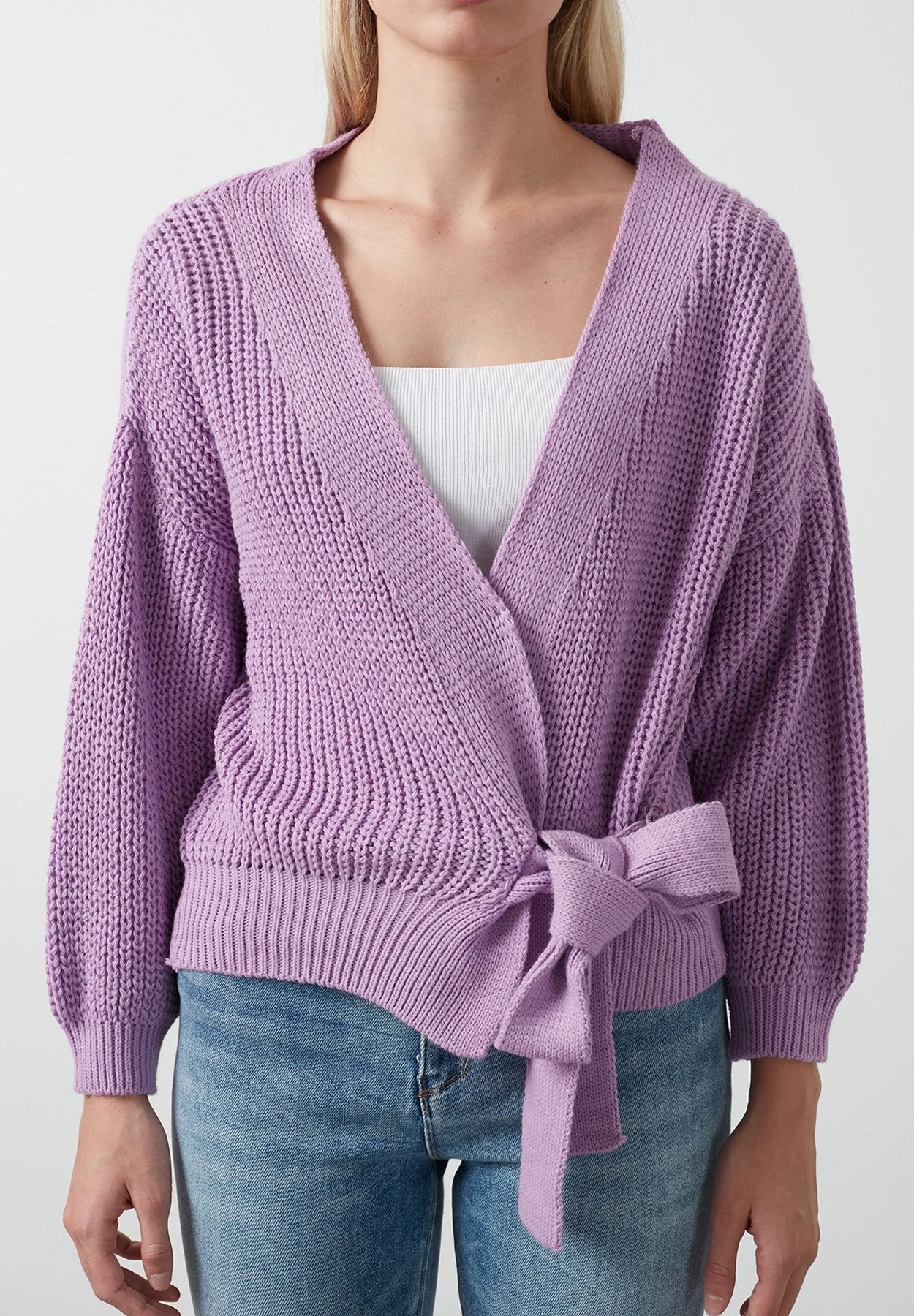 LELA Regular Fit - Trui - Lilac