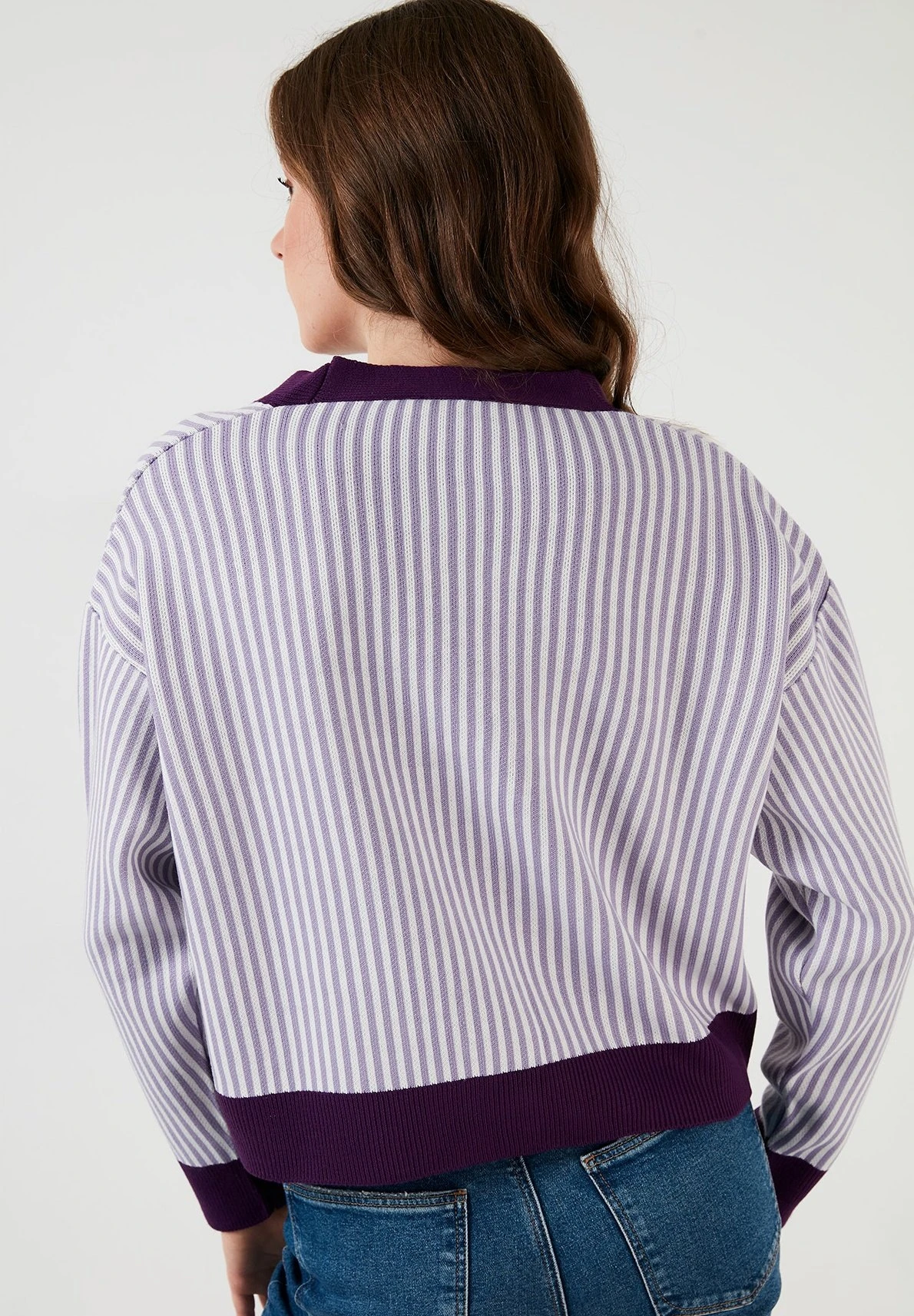 LELA Regular Fit - Vest - Purple - Afbeelding 2