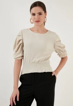 LELA Blouse - Stone
