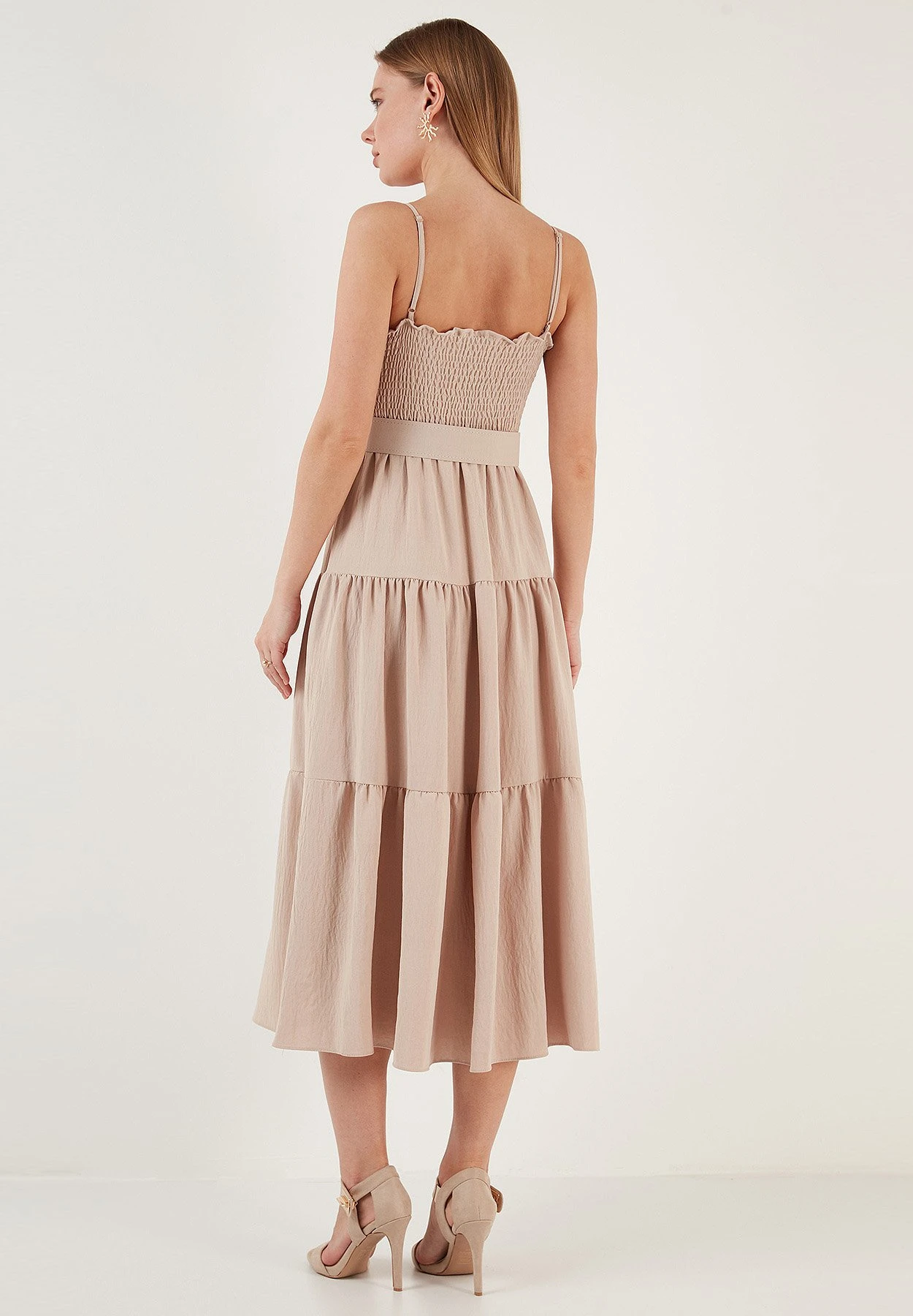 LELA Regular Fit - Jurk - Stone - Afbeelding 3