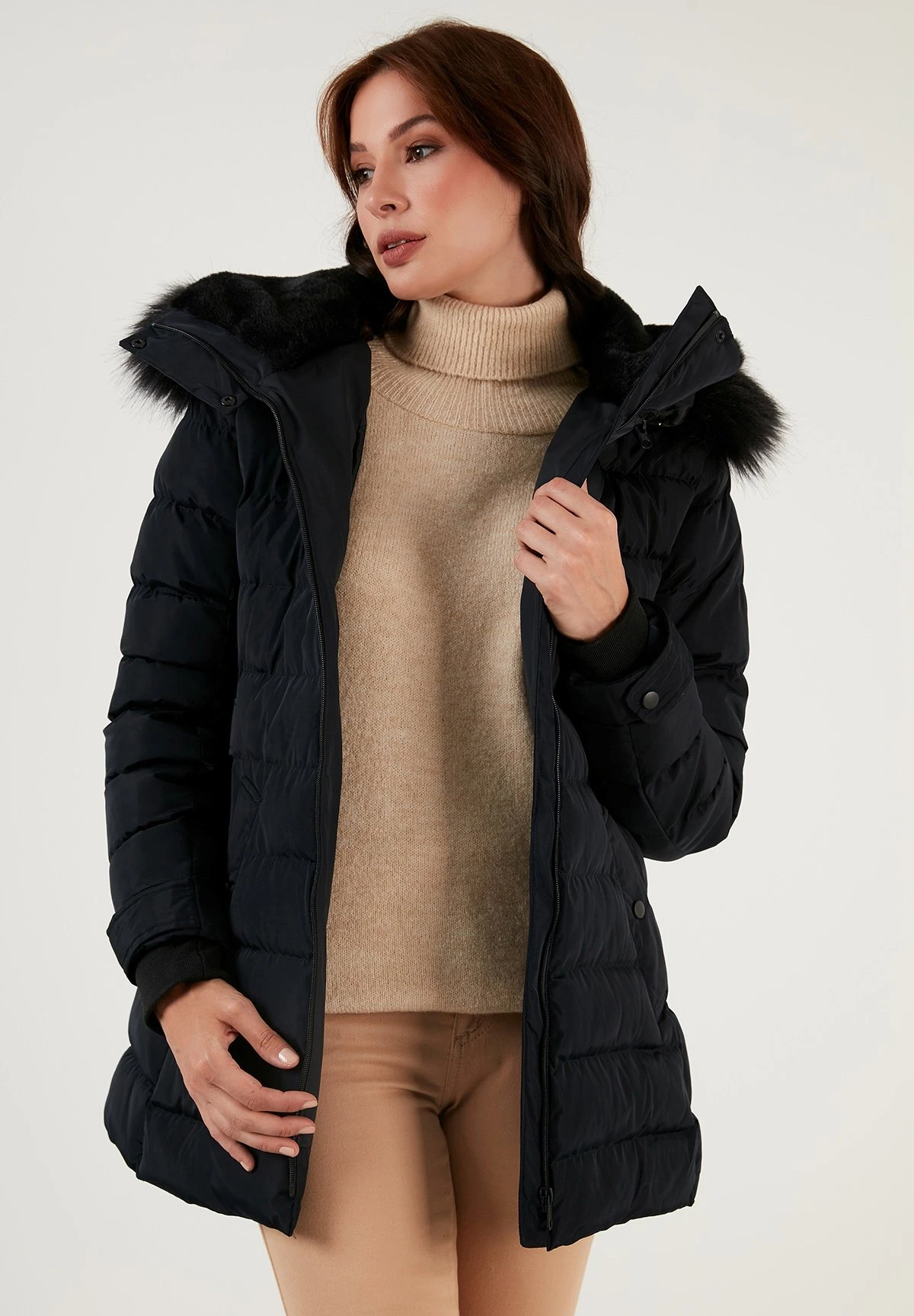 LELA Regular Fit - Winterjas - Navy Blue - Afbeelding 8