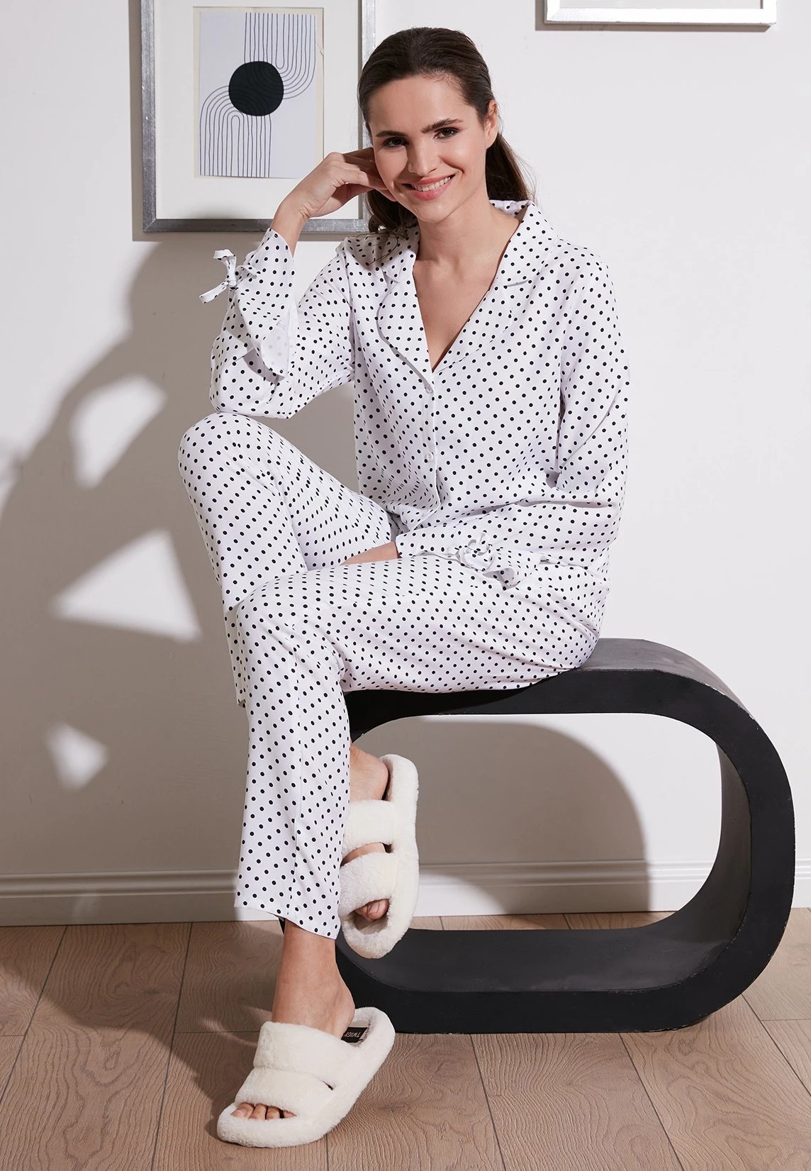 LELA Regular Fit - Pyjama - White - Afbeelding 4