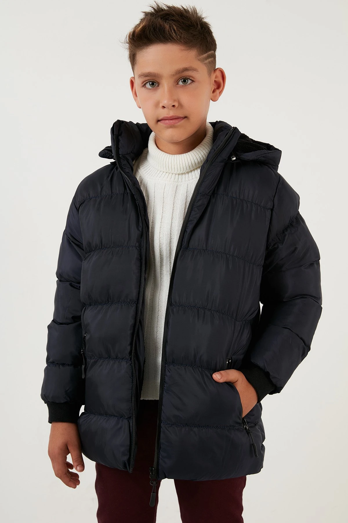 LELA Regular Fit - Winterjas - Navy Blue - Afbeelding 3