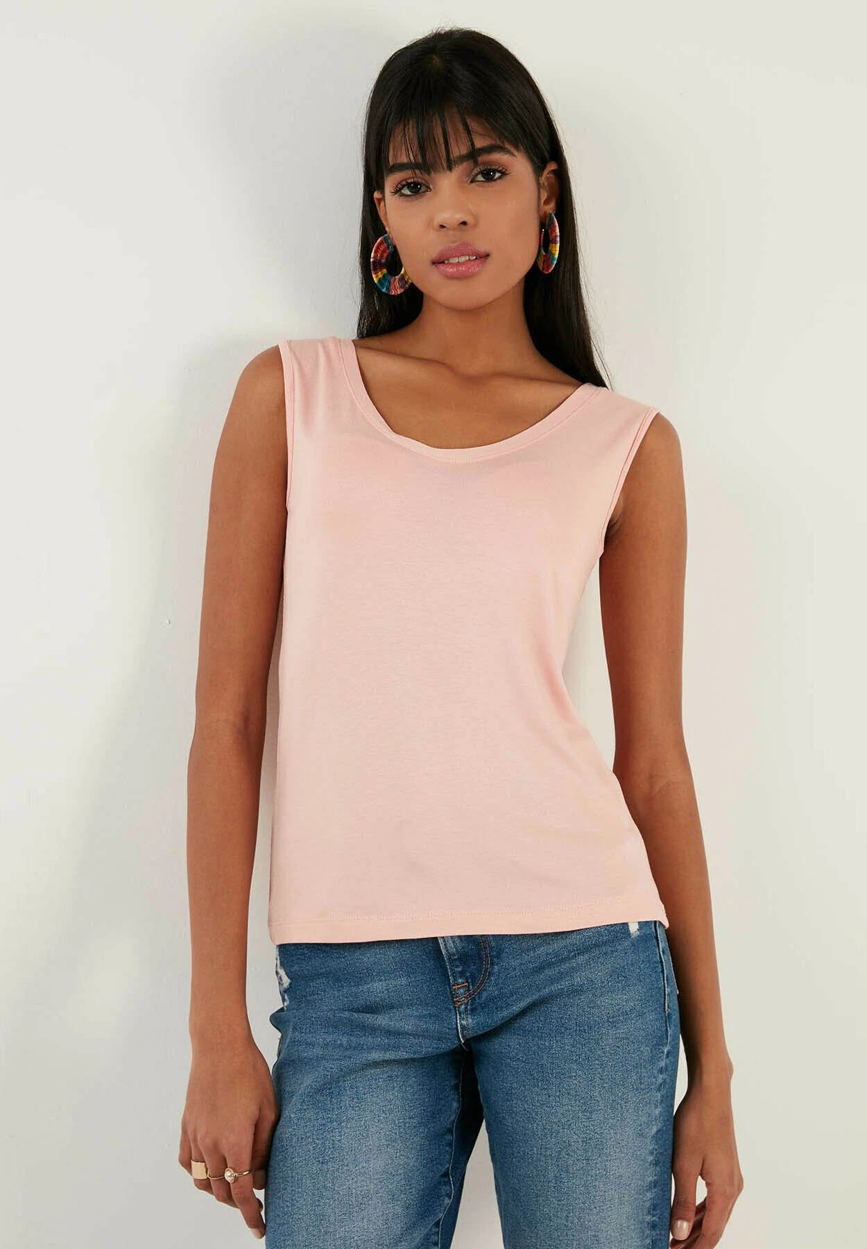 LELA Regular Fit - Top - Powder Pink - Afbeelding 5