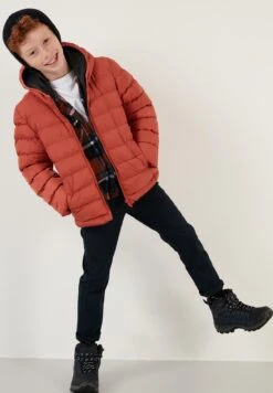 LELA Regular Fit - Winterjas - Brick Red
