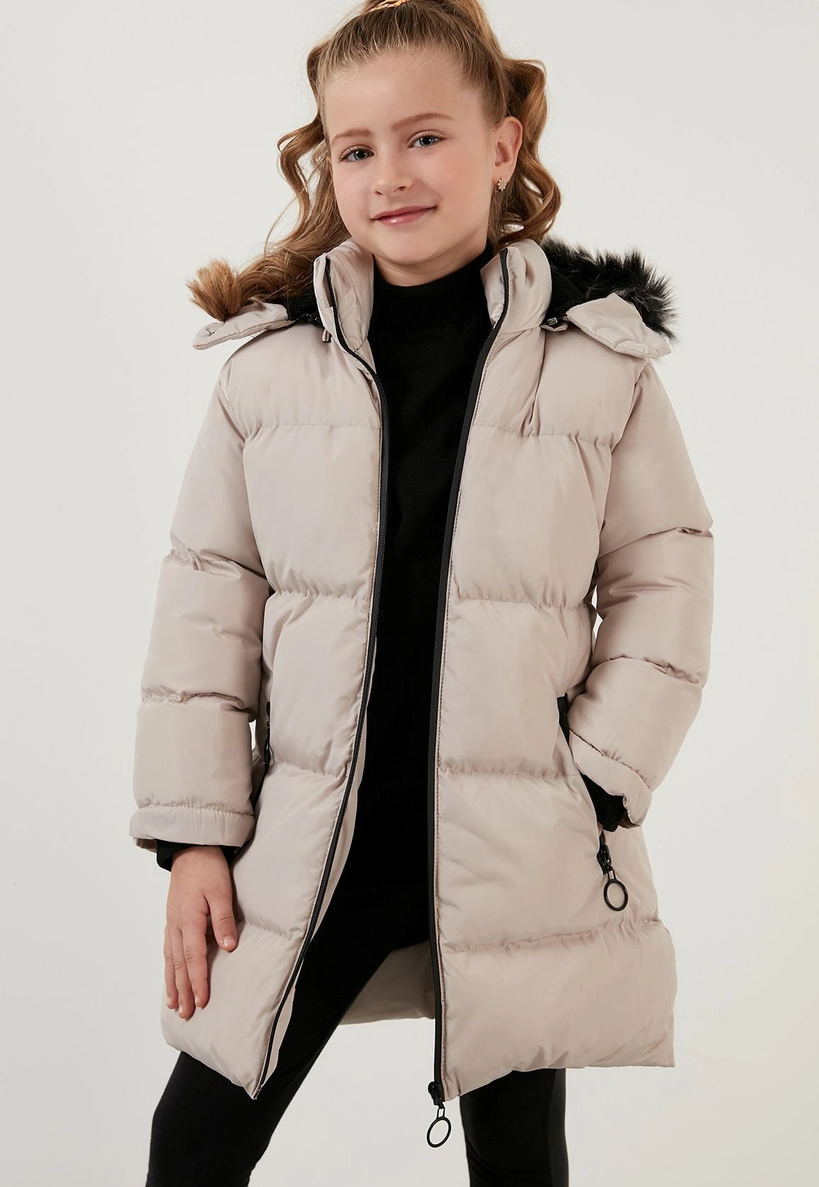 LELA Regular Fit - Winterjas - Beige - Afbeelding 2