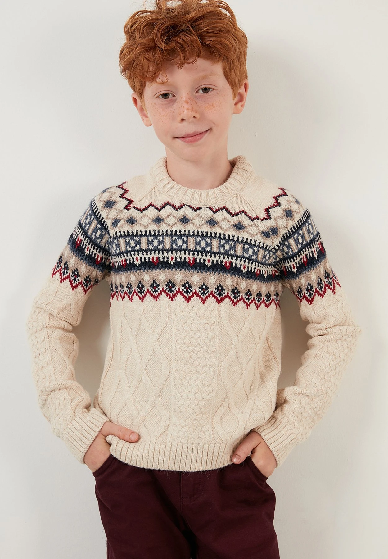 LELA Regular Fit - Trui - Beige - Afbeelding 2