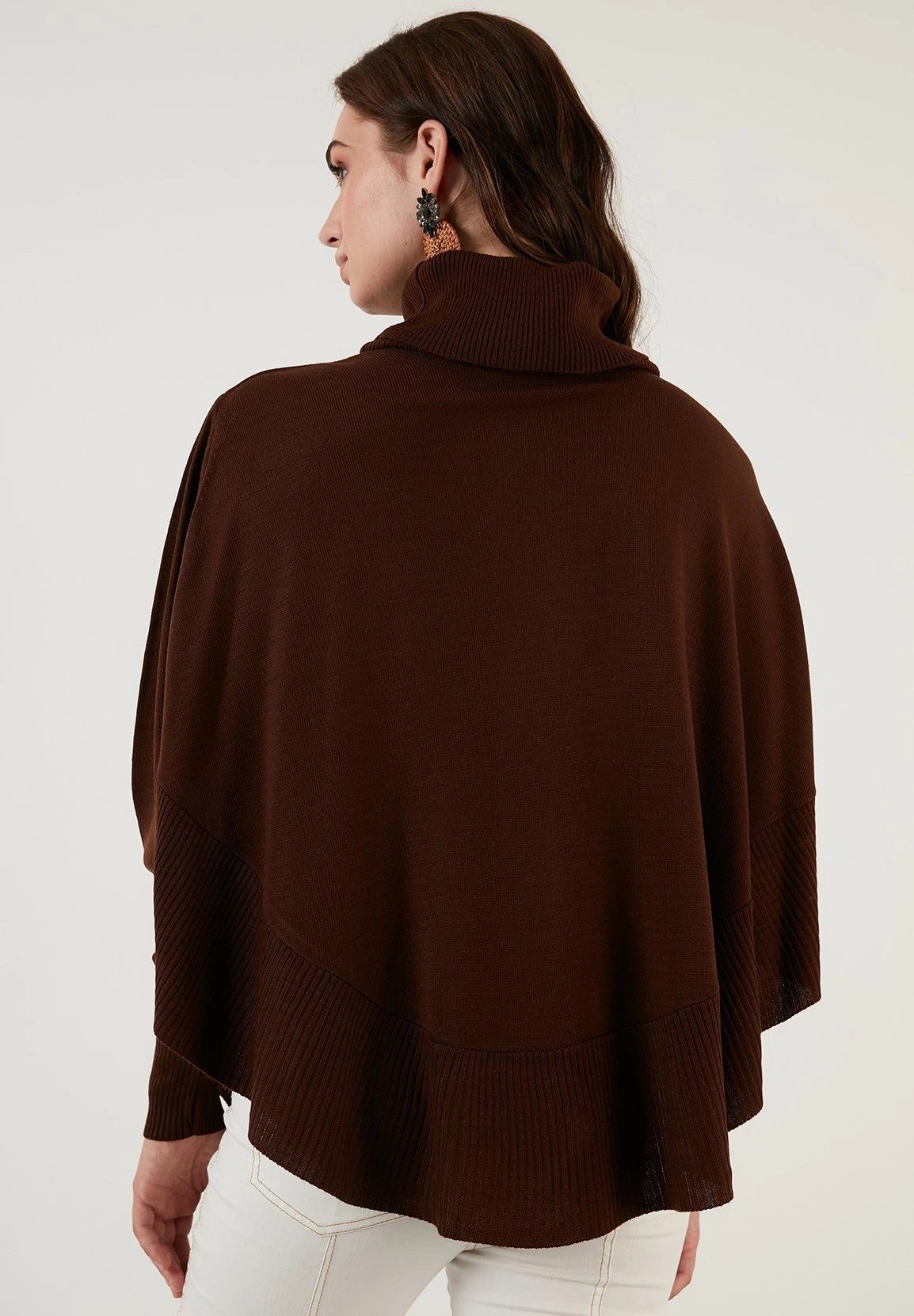 LELA Poncho - Brown - Afbeelding 3