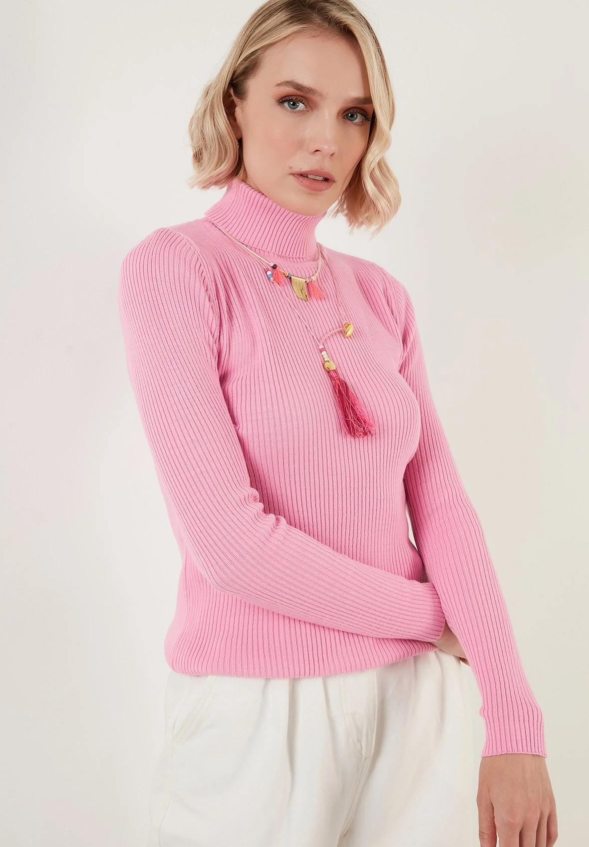 LELA Regular Fit - Trui - Pink - Afbeelding 3